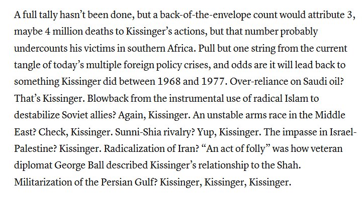 johnsonjakep's tweet photo. The Atlantic describes Henry Kissinger as "legendary and controversial." For everyone worried about "normalization," well, there it is. https://t.co/YVDO3nAbk5