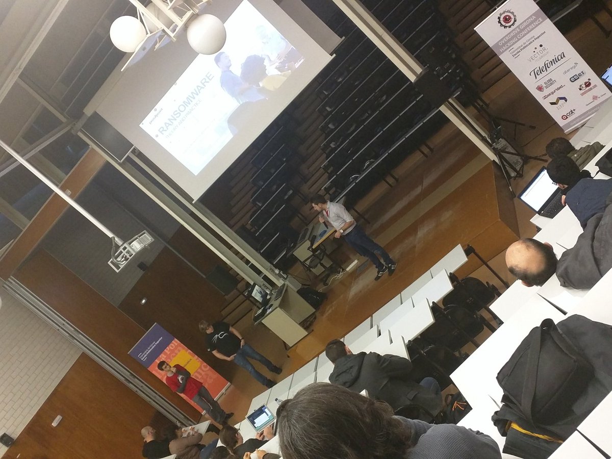 KernelXSS's tweet photo. Ransomware talk by @metacortex starting in #overdriveconference https://t.co/IofbsclCW8