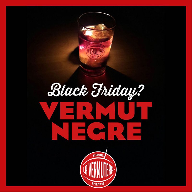 La_Vermutera's tweet photo. Avui no es black es negre... #vermut https://t.co/k016L03d5H