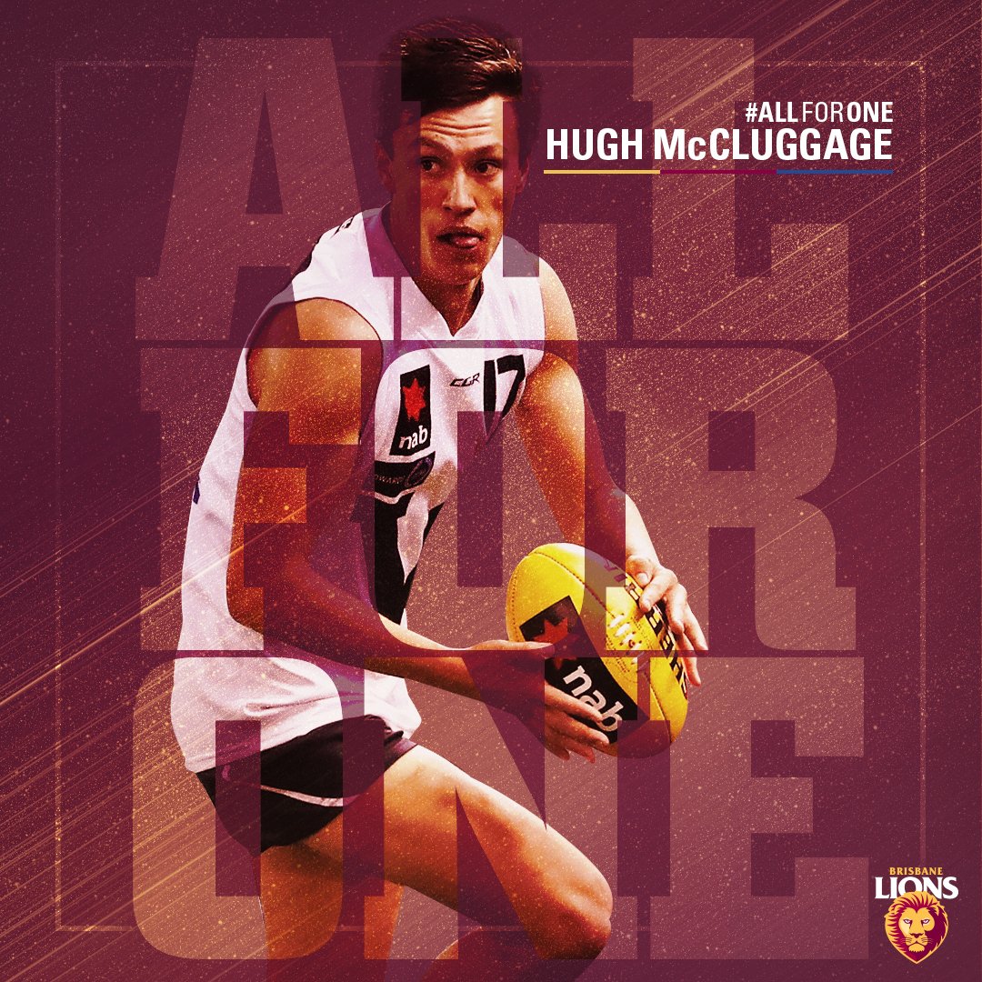 An elite ball-winner with fantastic foot skills, we welcome Hugh McCluggage with pick 3!

More: bit.ly/hmccluggage

#WelcomeToTheDen