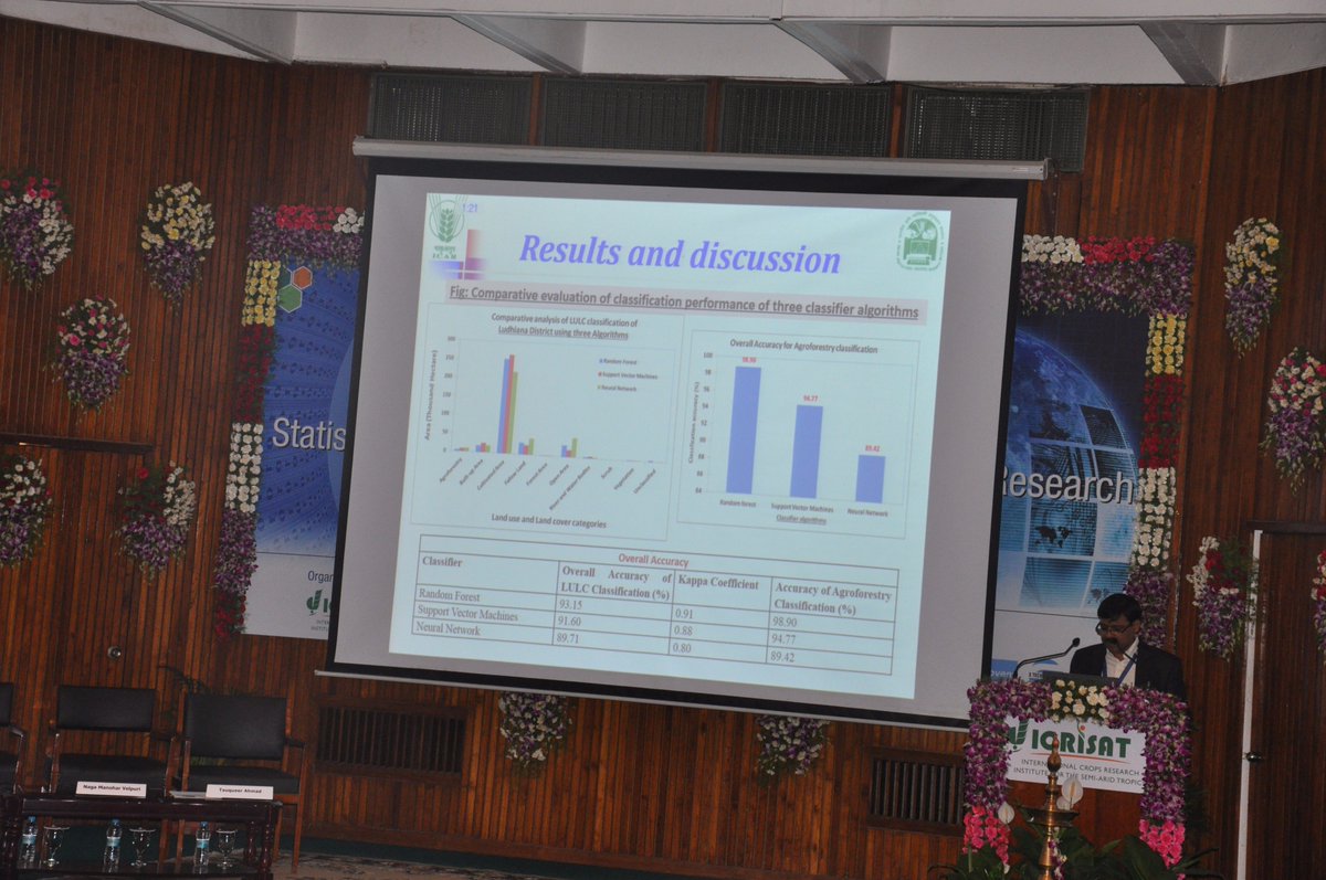ISASseventy's tweet photo. @ International Conference on 
Statistics &amp; Big Data Bioinformatics in Agricultural Research https://t.co/u7FViGZdj9