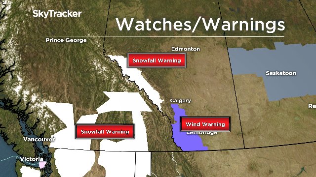 GlobalCalgary's tweet photo. Heavy snow in the mountain passes of B.C. Consider postponing non-essential travel until conditions improve. https://t.co/b9E1jkiLJd