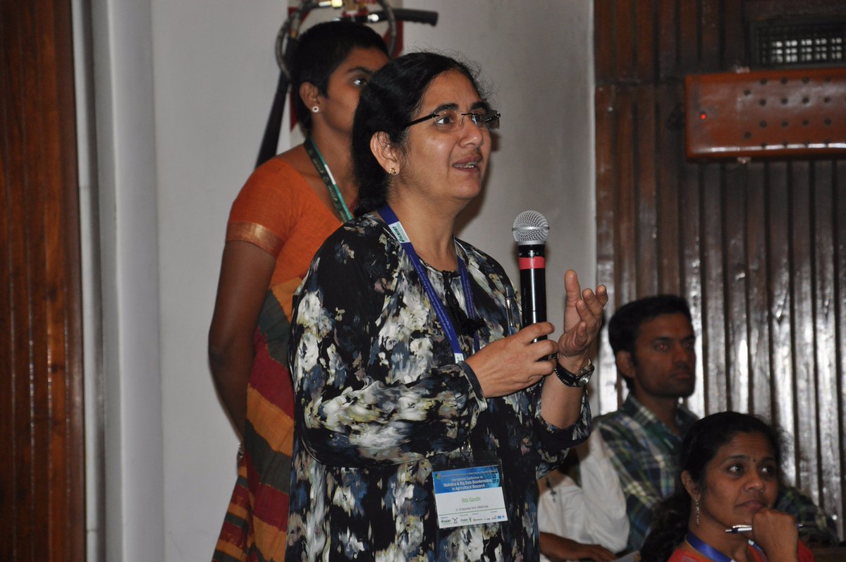 ISASseventy's tweet photo. @ International Conference on 
Statistics &amp; Big Data Bioinformatics in Agricultural Research https://t.co/gOtiTcJG1u