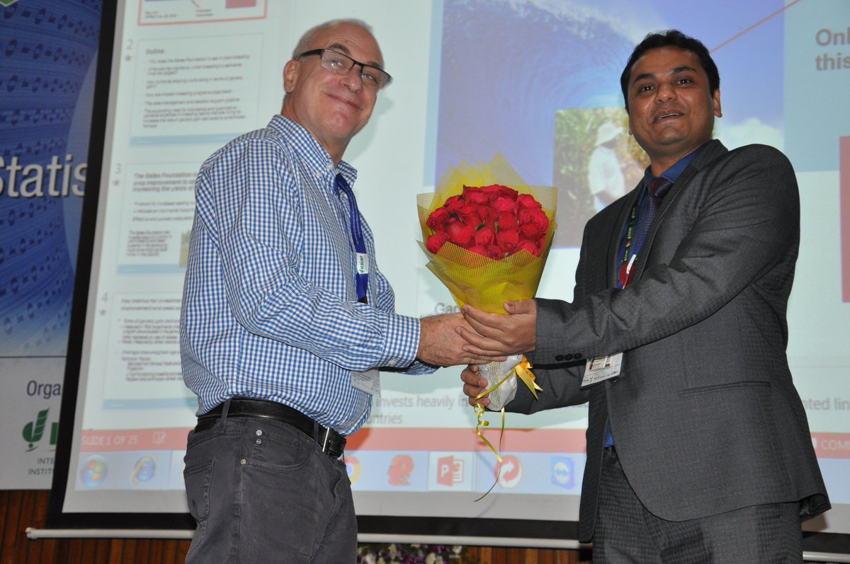 ISASseventy's tweet photo. @ International Conference on 
Statistics &amp; Big Data Bioinformatics in Agricultural Research https://t.co/Ip1QVqI6bc