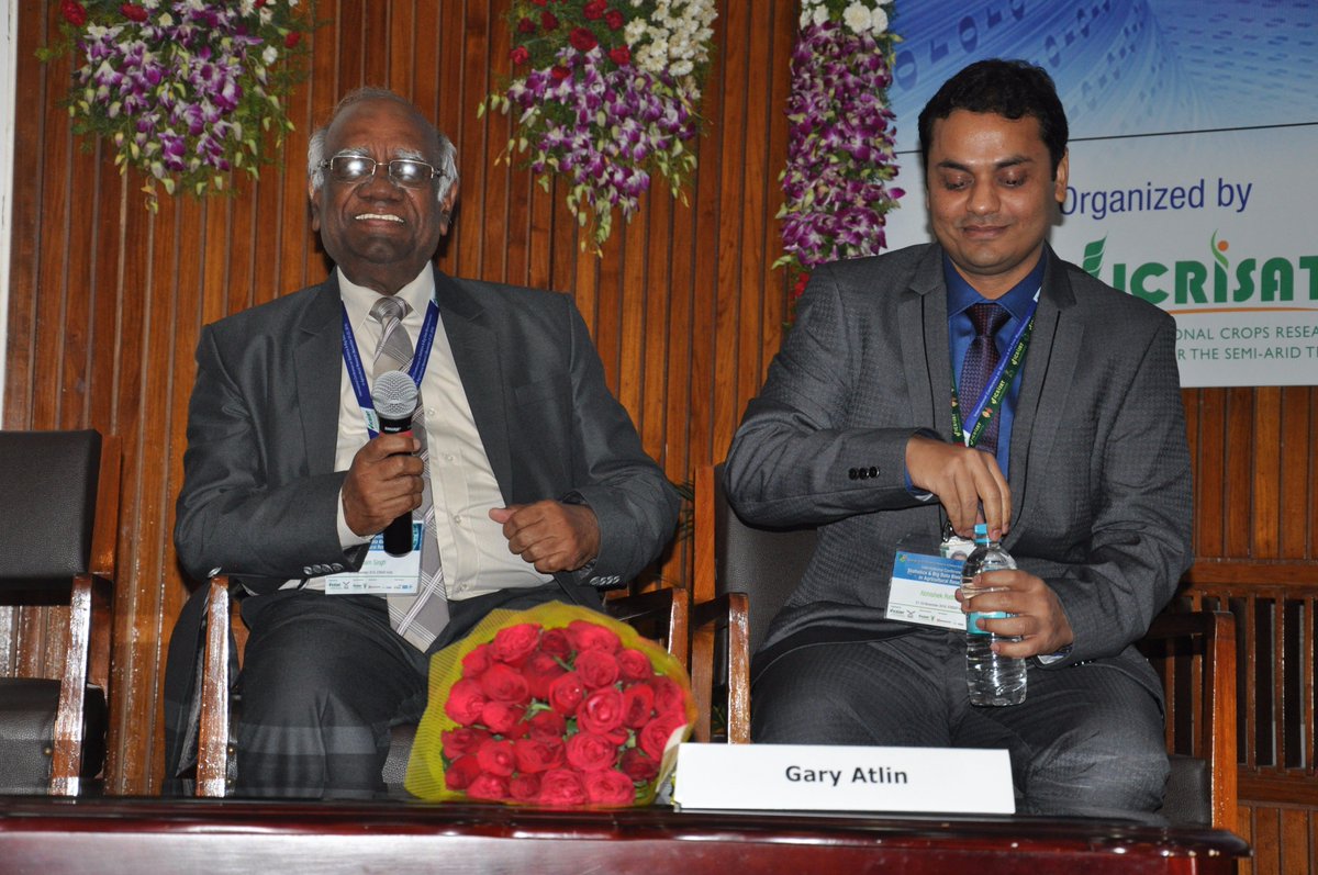 ISASseventy's tweet photo. @ International Conference on 
Statistics &amp; Big Data Bioinformatics in Agricultural Research https://t.co/GRwGr9JOvy