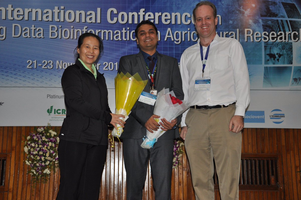 ISASseventy's tweet photo. @ International Conference on 
Statistics &amp; Big Data Bioinformatics in Agricultural Research https://t.co/OrCITAfIGn