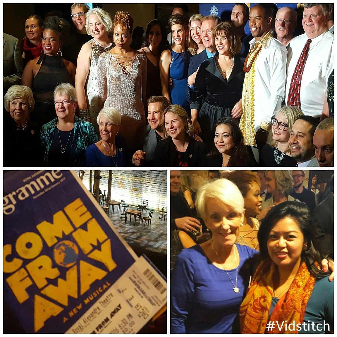 judiecalucag's tweet photo. #ComeFromAway New musical about the Gander, Newfoundland rescue on September 11, 2001 #bestshowinyears You are an inspiration @jetsflygirl https://t.co/pfvtMULrhp