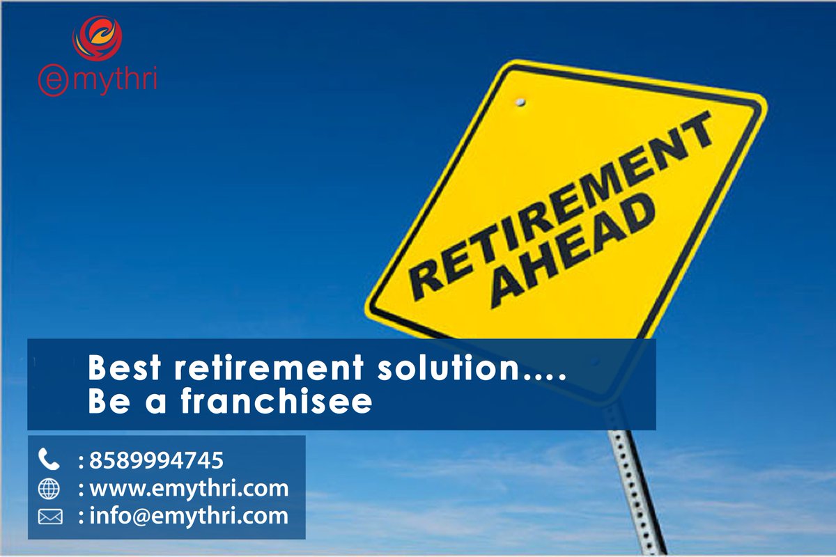 eMythriServices's tweet photo. Worried About Your Retirement ??????
eMythri The Best Business For a Retired Person... https://t.co/euNIcApWFi