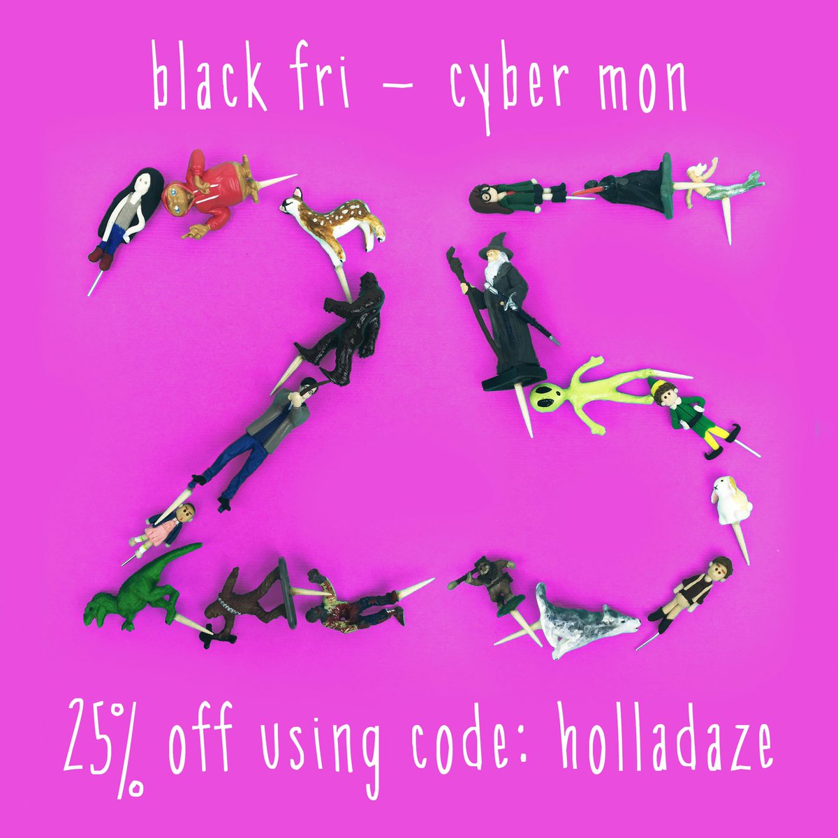 now through monday, take 25% off of your order using code HOLLADAZE at checkout! mosslove.com #blackfriday