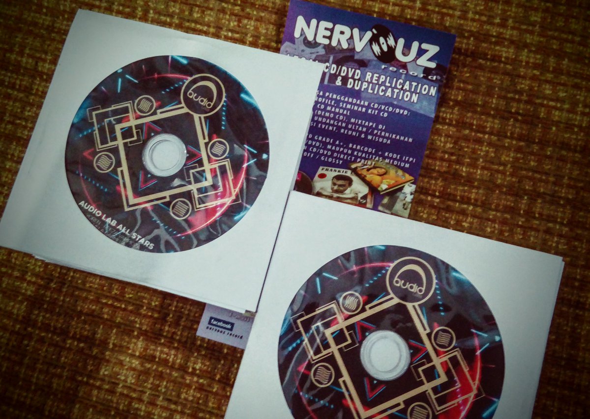 nervouz_records's tweet image. Audio Lab Allstars CD @weareaudiolab #directprintcd #duplikasicd #nervouzrecords #SurabayaArea