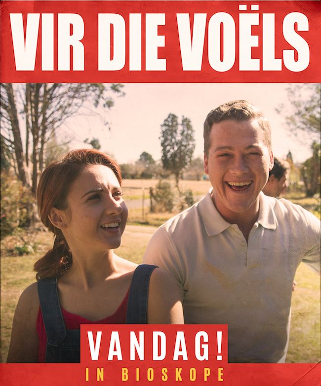 kykNETtv's tweet photo. Uiteindelik! @VirDieVoelsFilm begin vandág in teaters draai! https://t.co/bGkKHnBGLM @huisgenoot @FrannaJacobs @simonenortmnn @sterkinekor https://t.co/Oa8jNJgCJg