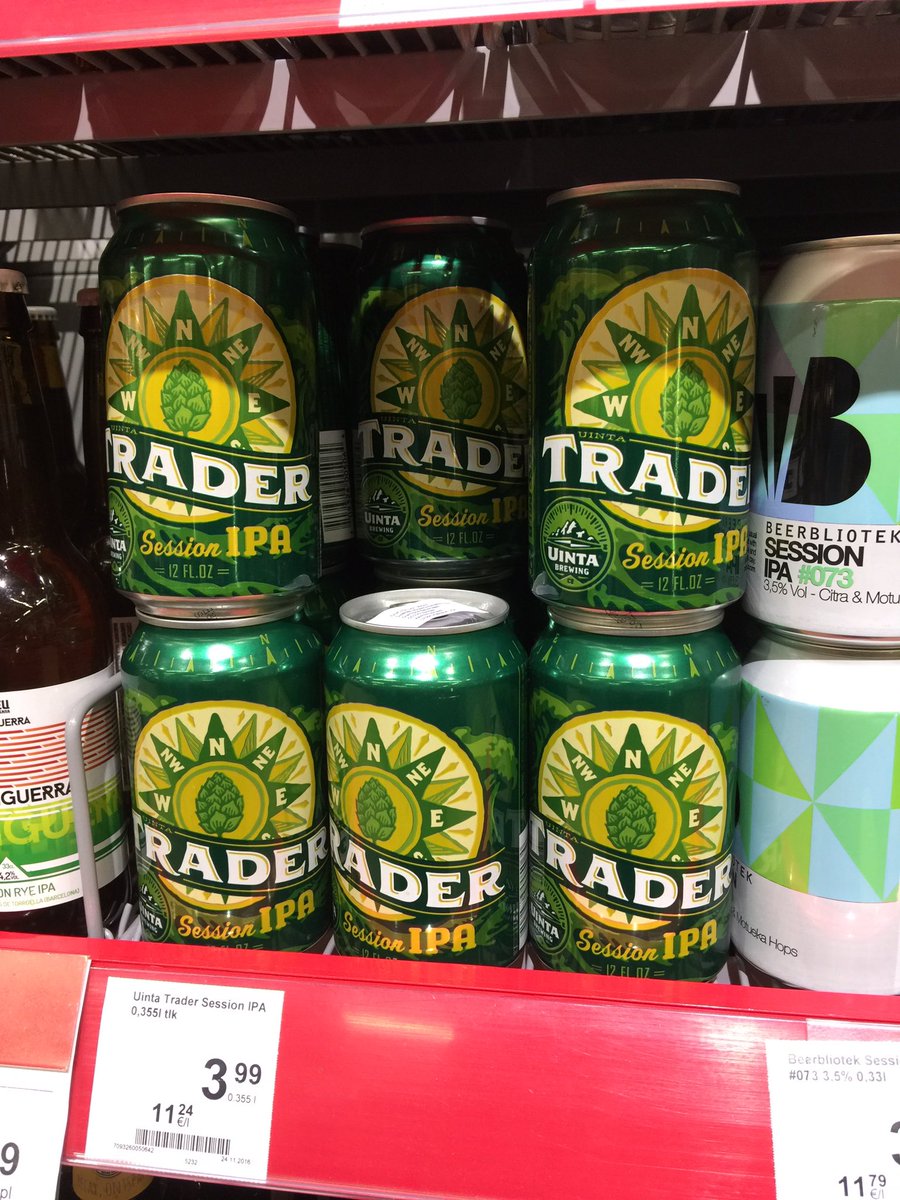jrosenbergh's tweet photo. Amerikkalaista #craftbeer uutuutta #kcitymarket #linnainmaa @UintaBrewing #uintabrewing #pienpanimo https://t.co/Ca1n8BGH3x