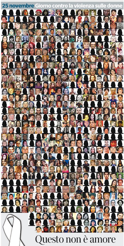 lucfontana's tweet photo. #25Nov #questononeamore le 599 donne uccise in Italia dal 2012 (via @Corriere) https://t.co/X5VLqGm82B