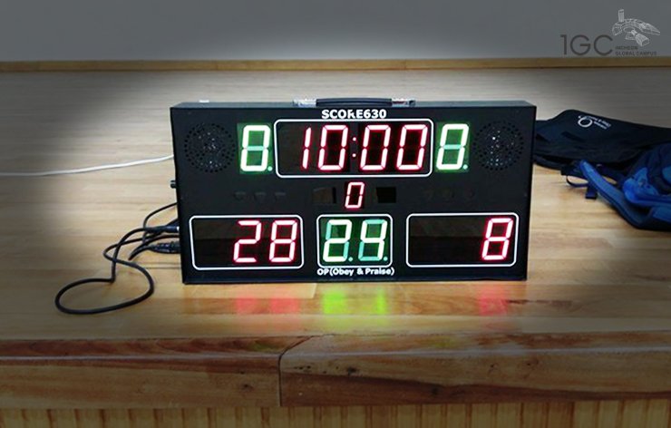 IGC_IGCF's tweet photo. IGC's first ever womens basketball game was played between GMUK and SUNY girls and the score was 28-8 GMUK won! - by Hanna https://t.co/OHZZXFwjRm