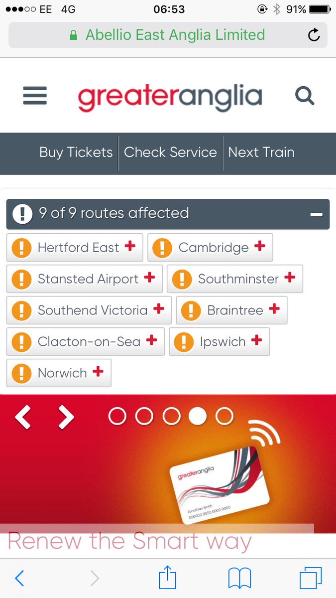 elleclaydonx's tweet photo. Oh what a surprise @greateranglia #worstserviceever https://t.co/DOReTFCHM7