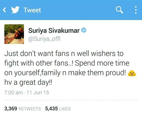 Ravikumar_offl's tweet photo. Here!! I Request 2 all #Suriya Fans
Please Don't participate in #NegativeTags
It will affect our Suriya Anna Name & Our #SFC Too
#SpreadLove https://t.co/WWAd17TJEP