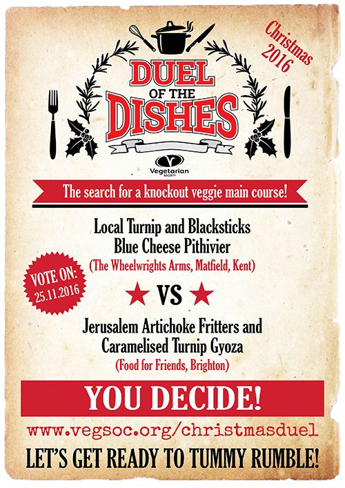Day 5 of Duel of the Dishes. Vote for your fave main course! bit.ly/2ehiT28 <a href="/matfieldpub/">TheWheelwrightsarms</a> vs <a href="/FoodforFriends/">FoodforFriends</a>