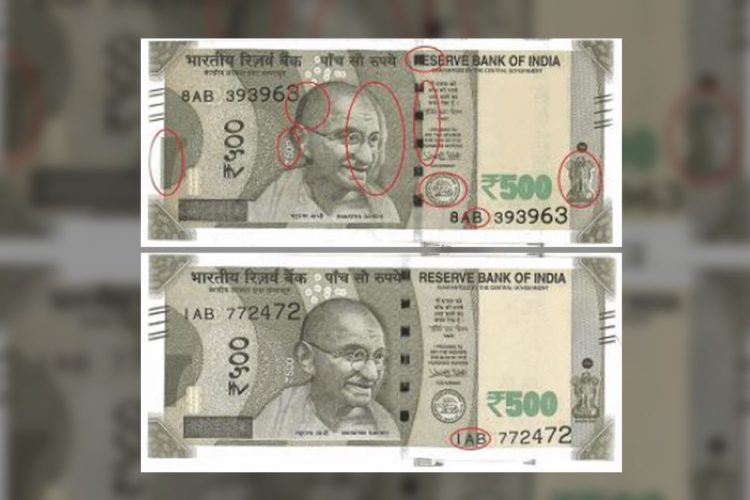LogicalIndians's tweet photo. Two Types Of New Rs 500 Notes Surface In The Market, RBI Says Printing Defect Due To Rush
https://t.co/UniFBr6UC9 https://t.co/6tfF2rJAli