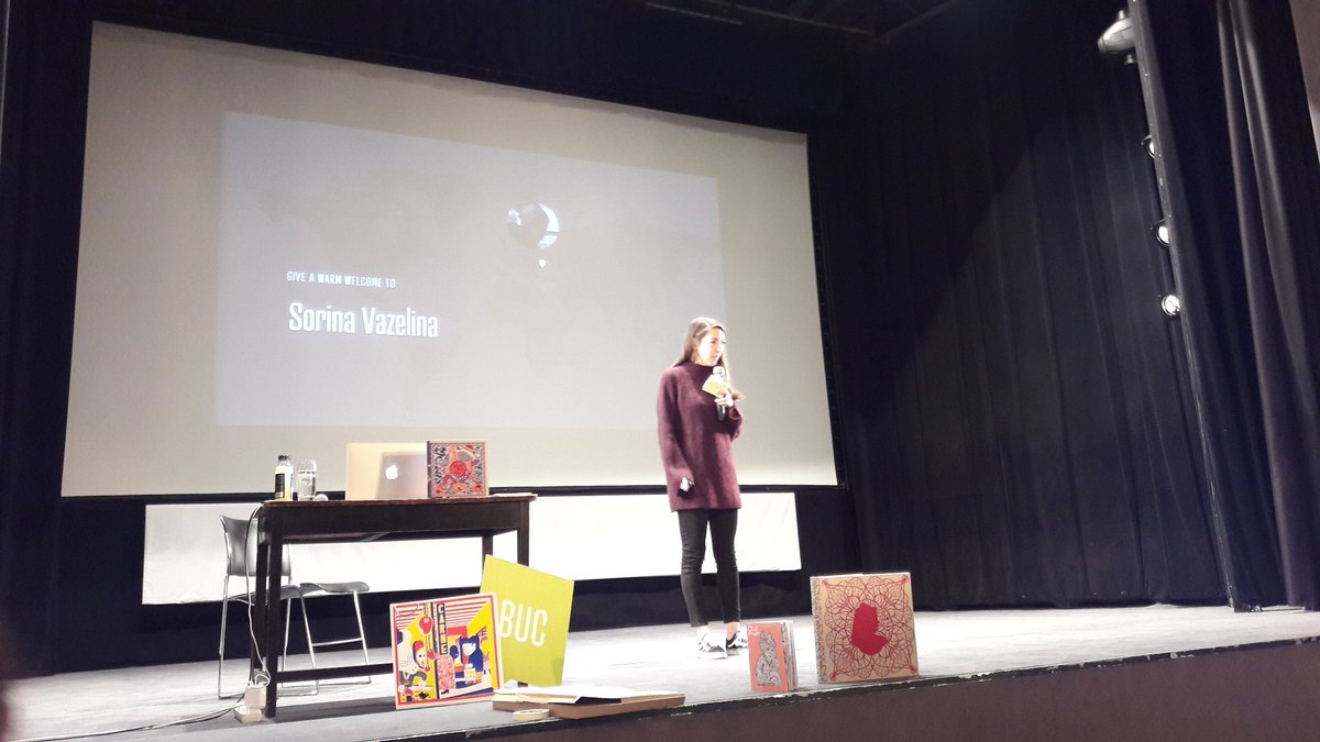Bucharest_CM's tweet photo. We meet again for a fantastic talk. First we thank our global sponsors @MailChimp @Wix and @Shutterstock for making #CreativeMornings happen https://t.co/x9ZI51N1jF