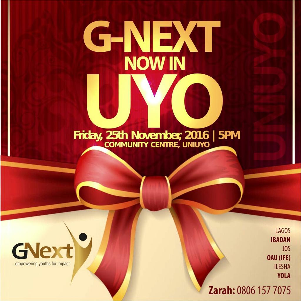 gnexti360's tweet photo. G-Next Uyo is born today.
Join us as we ignite our Impact in the South-South region of Nigeria

#Impact
#Leaders https://t.co/NWYQpROP5m