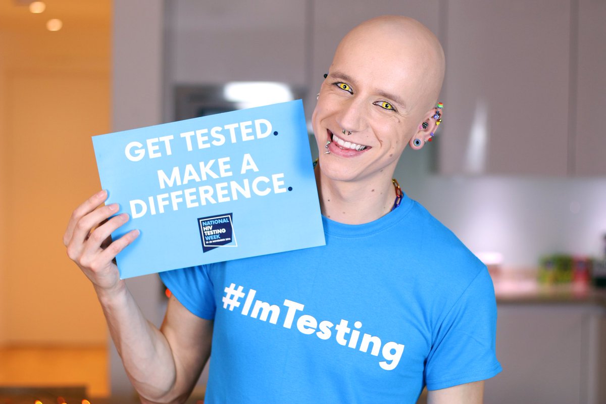 RolyWestYT's tweet image. It's  #HIVTestingWeek! It's so important to know your status #ImTesting @startswith_me @THTorguk ❤️