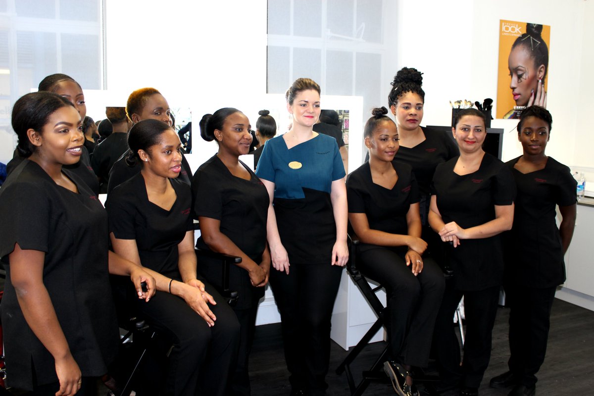 champneys's tweet photo. We're over at our new London College for its official launch with @LCCAUK. Here's our first intake of students with their tutors. #Champneys https://t.co/Fkhta5Yc3a