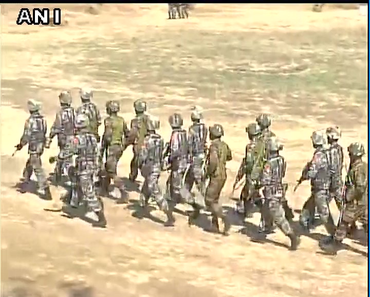 ANI's tweet photo. Maharashtra: Sixth India-China Joint Training Exercise “Hand – in – Hand 2016” being held in Pune. https://t.co/5utclIQagU