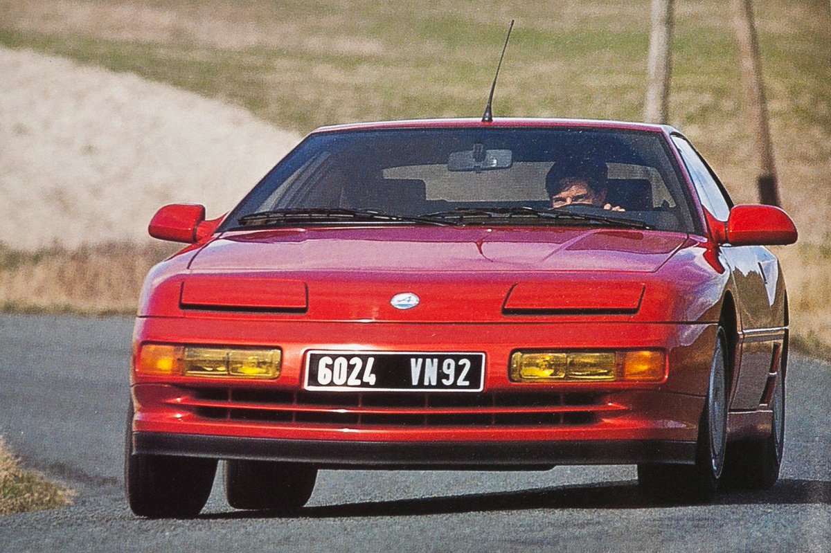 CARmagazine's tweet photo. Plastic Fantastic! #Alpine A610 tested (CAR archive, April 1991) https://t.co/UC6Uob48EQ https://t.co/OzcEFdqqXb