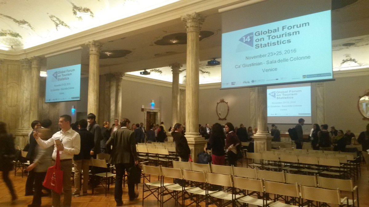 The 14th Global Forum on Tourism Statistics is finished. Thanks to everyone! #GFTS2016Venice