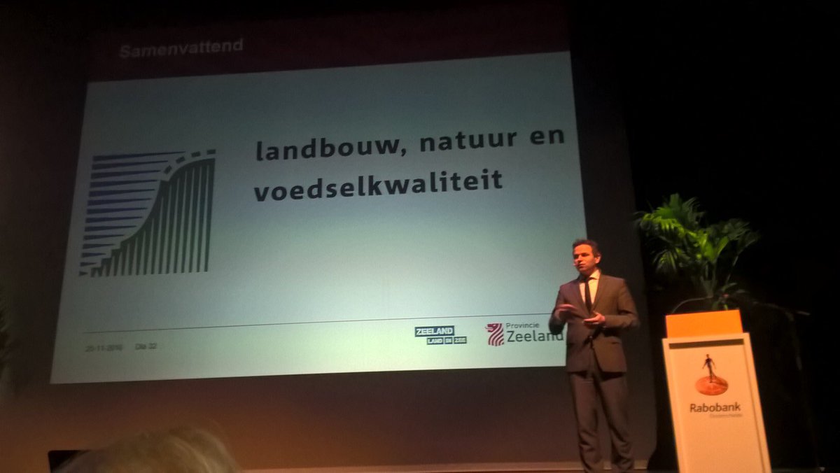 JoAnnesdeBat's tweet photo. Goed dat @rabooost thema Banking for food agendeert. Presentatie inzet provincie. En ja, dit is een oud logo, maar... #ministervanfood https://t.co/ZN2Ri6kxGn