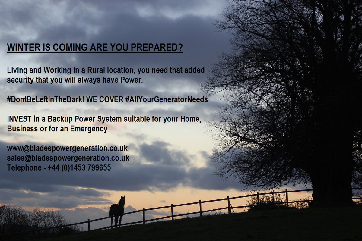 BladesPower's tweet image. Are you Prepared for Winter?
#BackupPowerSystems, #Switchgear, #TransferSwitches, #Generators