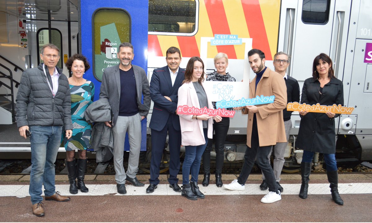 VisitCotedazur's tweet image. [AMBASSADEUR] Comme l'équipe de @TERPACA_SNCF partagez vos + beaux instants de #CotedAzur avec le hashtag #CotedAzurNow ! @Voyagessncf_com
