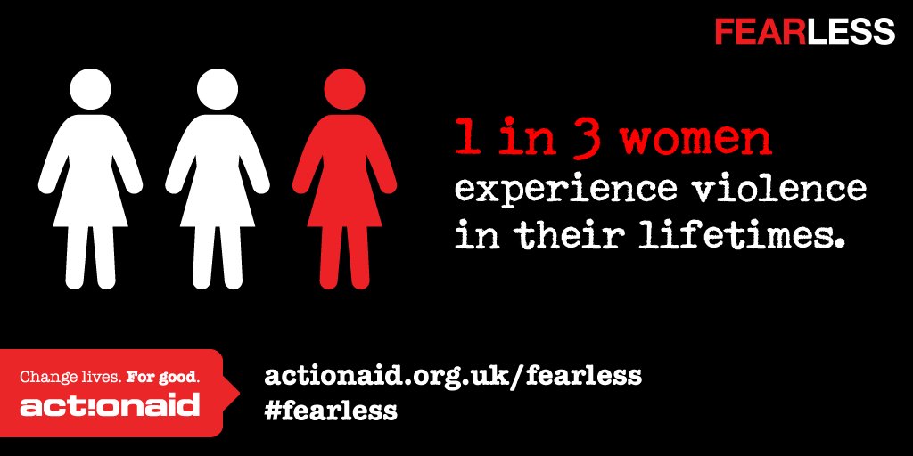 ActionAidUK's tweet image. Happy #16days of activism! Check out #hadituptohere + #safecitiesbecause to see amazing women all over the world campaigning to end #vawg.