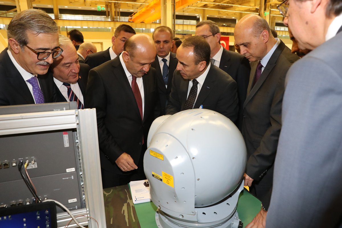 Milli Savunma Bakanı Sayın Fikri IŞIK, ASELSAN Dinamik RF ve  Anten Test Laboratuvarının açılışını gerçekleştirdi.