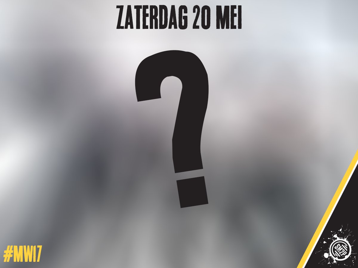Vanavond: 18:00!