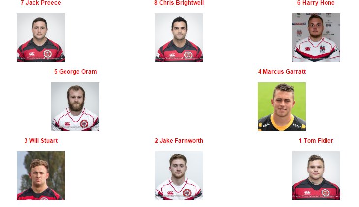 MoseleyRugbyFC's tweet photo. @MoseleyRugbyFC team for tomorrows #Nat1 game against @Blackheath_1858 #MOSBLA - Forwards https://t.co/AtQnrW7XtJ