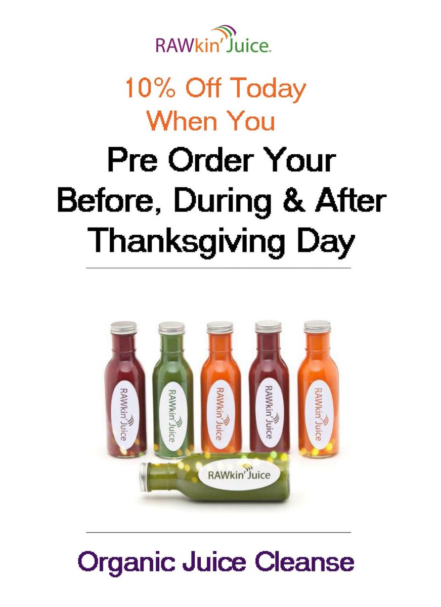 Last day to get 10% a 3 day cleanse. #OrganicJuiceBar #Burbank #EatClean