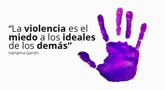 tracor's tweet photo. #violenciacontralamujer #25Nov16 "La violencia es el miedo a los ideales de los demás", Mahatma Gandhi. https://t.co/9Uv1Tb8YcQ