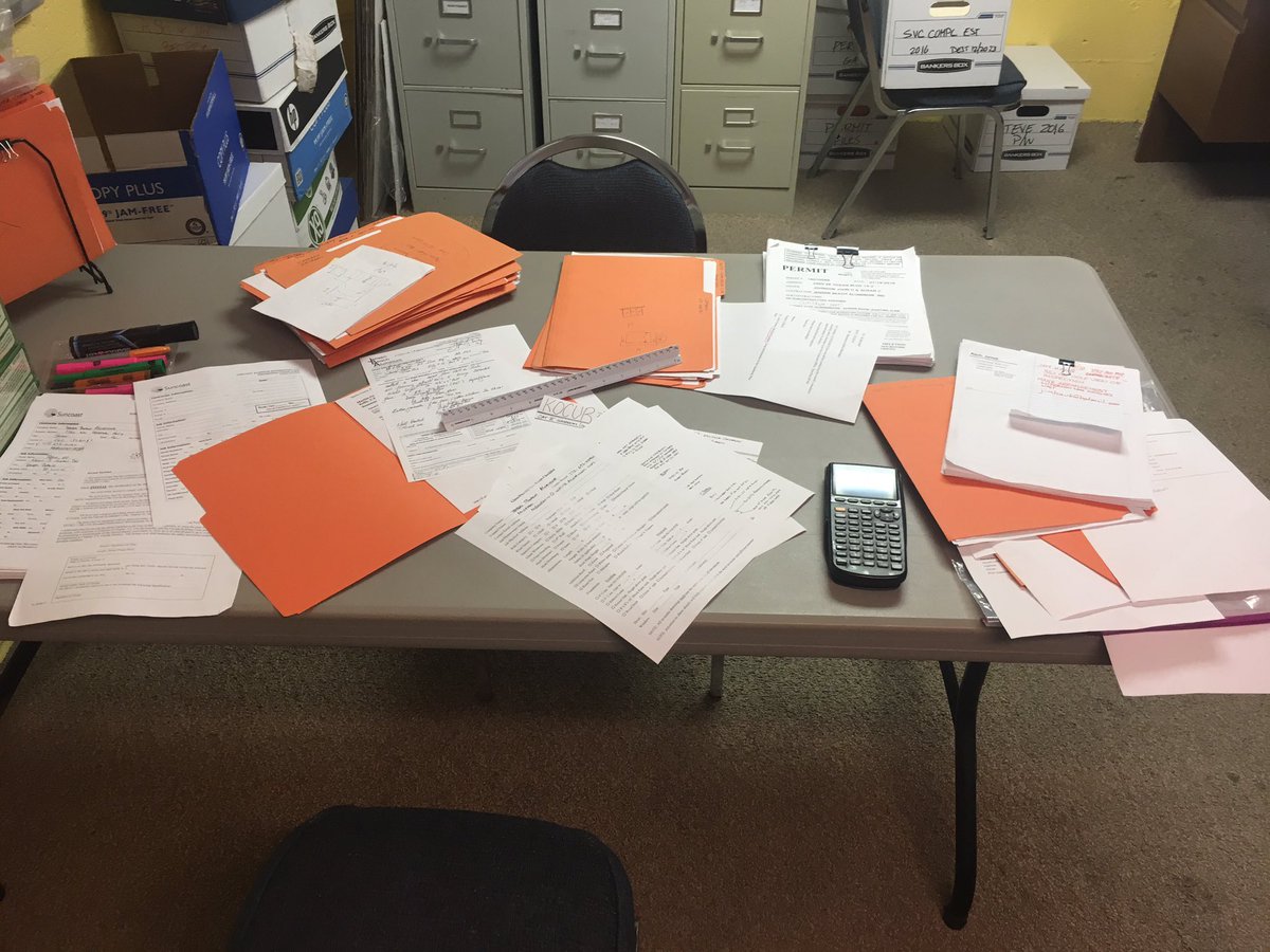 michaellgoodwin's tweet photo. I retire my #blackfriday shopping with a 100% record 12 for12 , Now to work on this mess #engineering #permits #miscforms https://t.co/c8QAPoqJVz