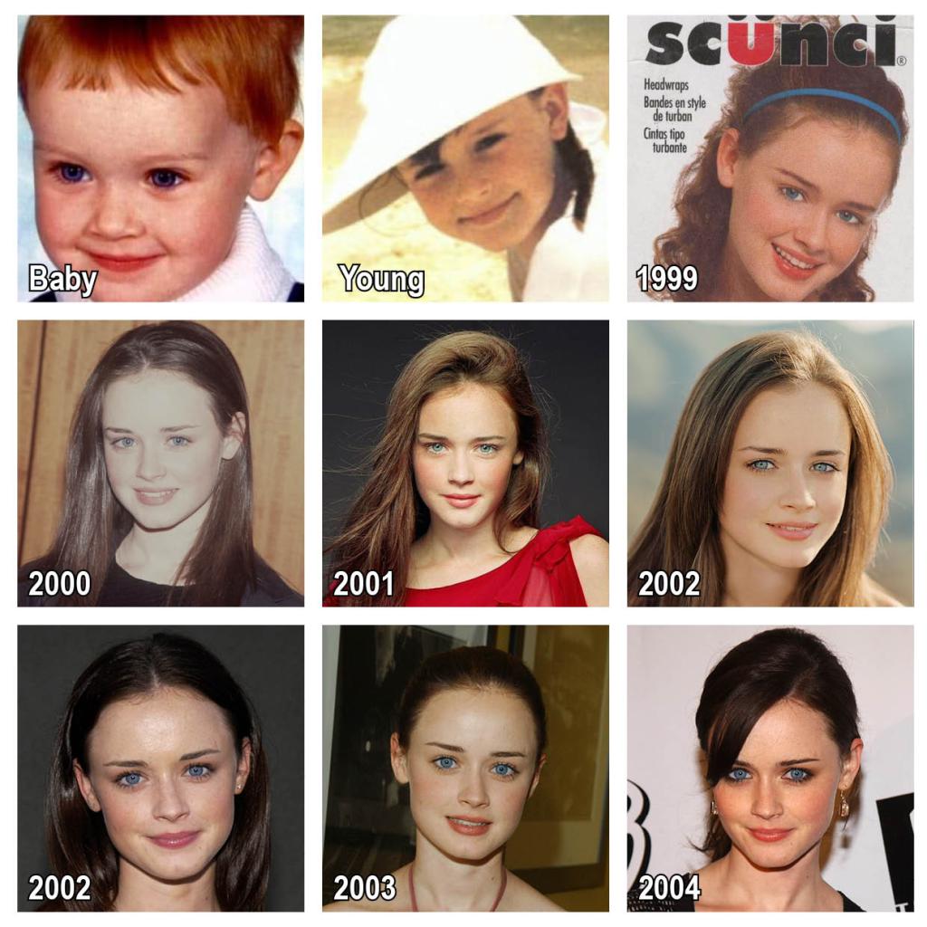 Alexis Bledel Childhood Pictures