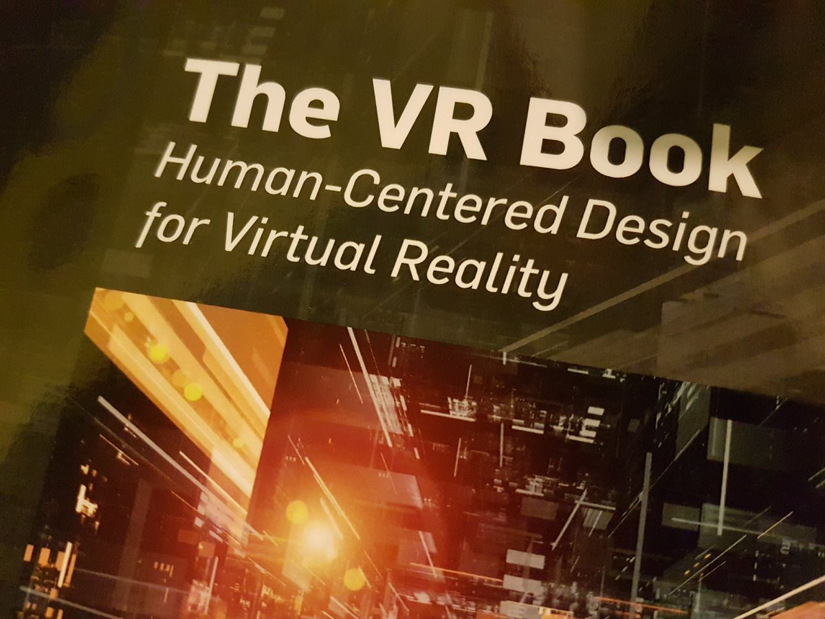 fluidotv's tweet photo. My bible for the forthcoming weeks! @_jasonjerald #theVRBook #VR https://t.co/WEpGz72Ftr