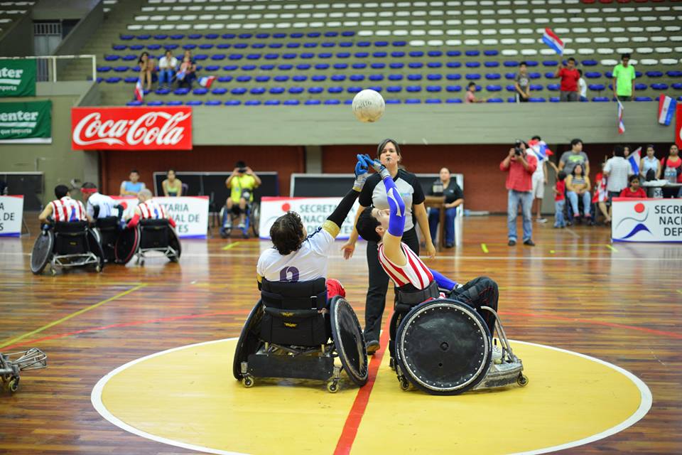 sndpy's tweet photo. Arrancó el torneo internacional de Quadrugby Mbarete en la @sndpy https://t.co/I7OYhDThaT @YakaRuedas https://t.co/Yb5f8Fi5A0