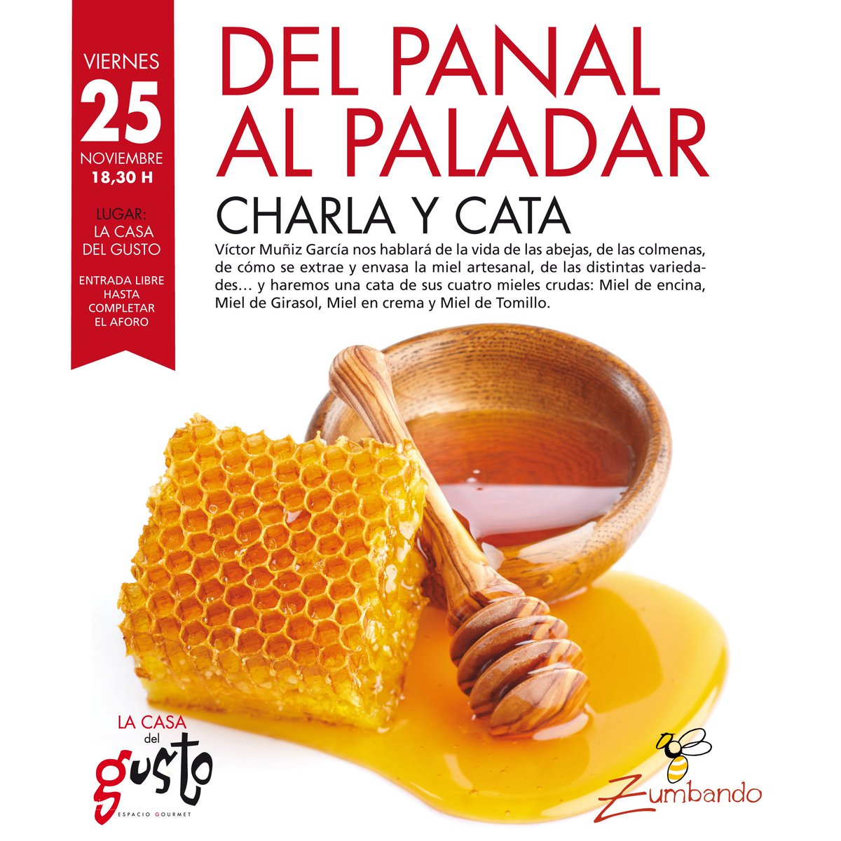 viento_rama's tweet photo. Te gusta la miel... ven a probar las mieles crudas de #Valladolid esta tarde! #aforolimitado https://t.co/o1YUeXTGtQ