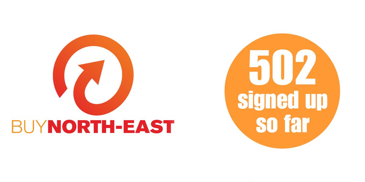 buyNorthEast's tweet image. A massive thank you to all the firms that have signed up so far! Today we hit 500 companies pledging their support to @buyNorthEast