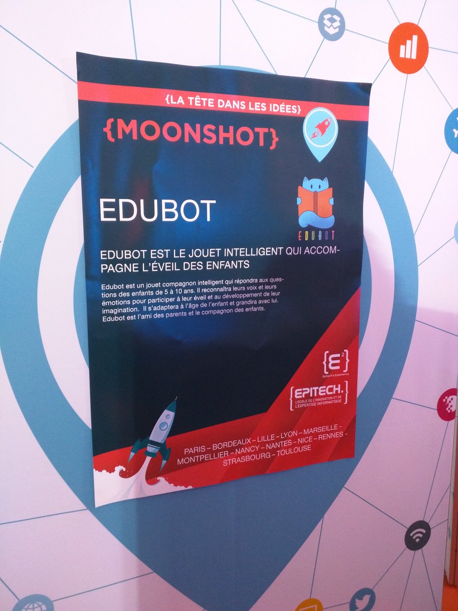 SuperEdubot's tweet photo. Edubot est au Forum #EpitechExperience ! https://t.co/jRqBOribjz