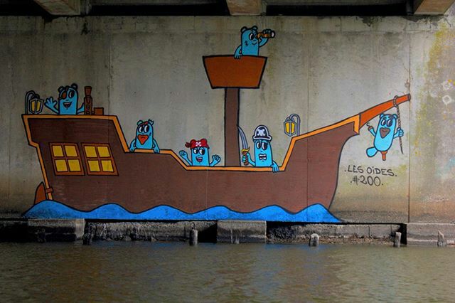 Karent_Kat's tweet photo. Attention @LeLougredelOdet au large de St-Nazaire , il y a de la piraterie !! 🗡💍👑
Les oides #graff N°200 https://t.co/gIB17N5W7E