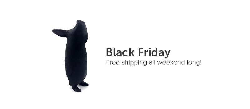 imaterialise's tweet photo. Black Friday - Free Shipping All Weekend Long! From Black Friday to Cyber Monday: https://t.co/IPgCB0tPxi #blackfriday #CyberMonday #3dprint https://t.co/l9ig7Rh1Jr