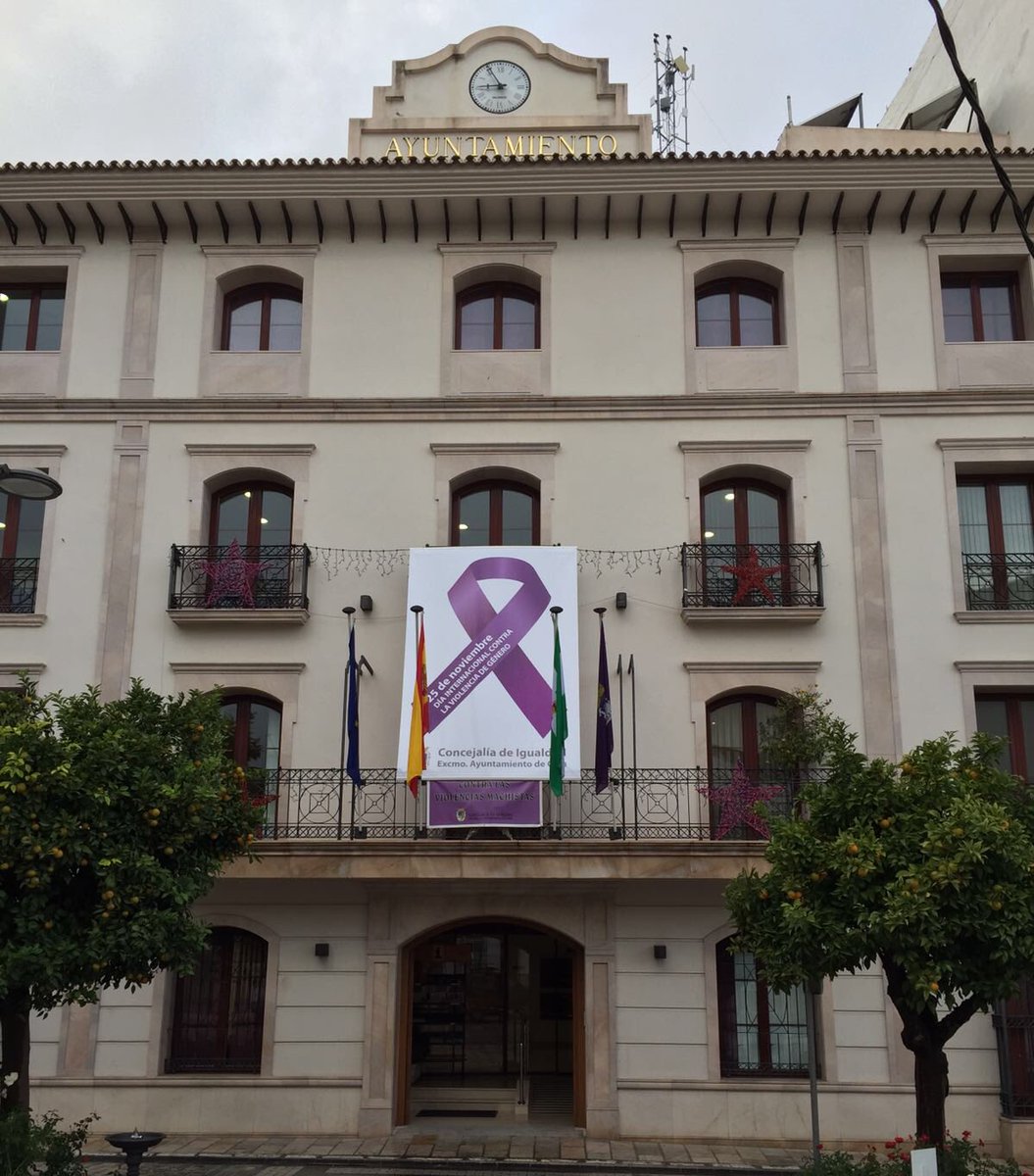 AytoCoin's tweet photo. Coín dice NO a la Violencia Machista #ContralaViolenciadeGenero #25Nov #ViolenciaDeGenero https://t.co/RD7D4wTIAA