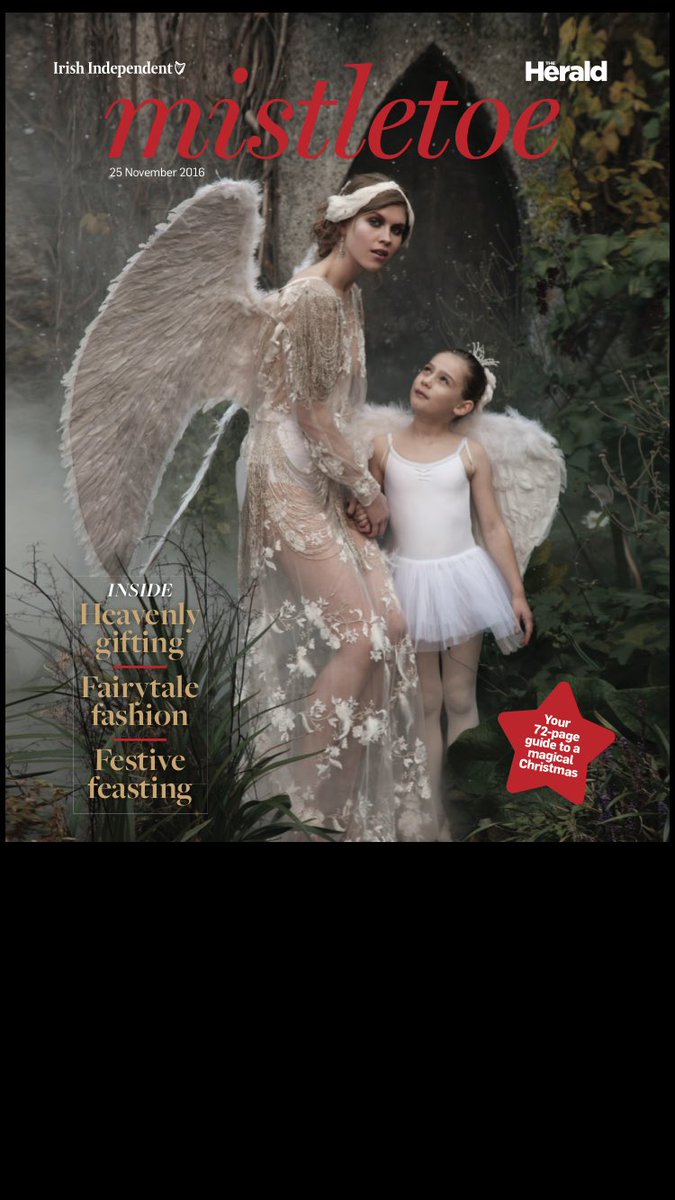 bairbrepower's tweet photo. Happy #Mistletoemag dayπ Be sure&pick up 72-page glossy #Christmas giftguide.Enchanting fashion&food, free with @Independent_ie @Herald_ie https://t.co/ZhQlzNsmIZ