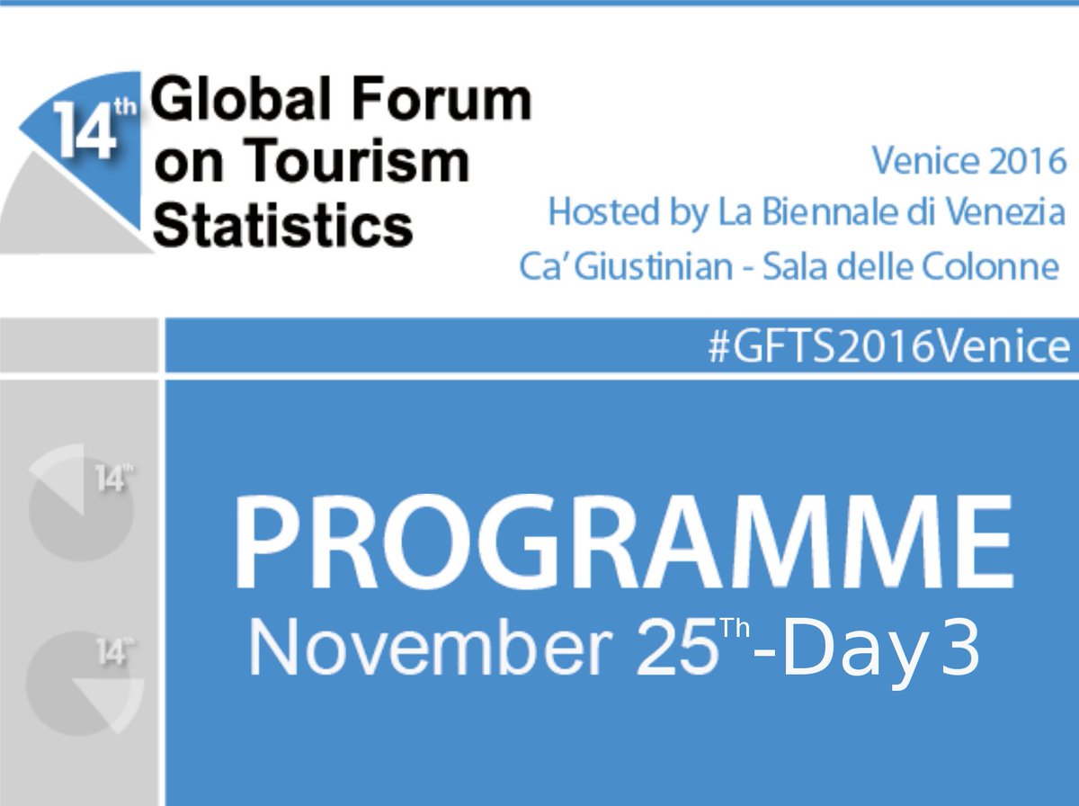 #GFTS2016Venice Day 3. Check out the full programme at tsf2016venice.enit.it/programme/10-d…